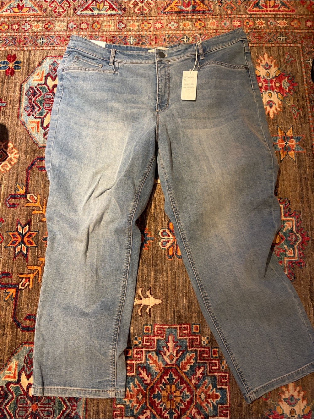 J. Jill Light Blue Boyfriend Jeans